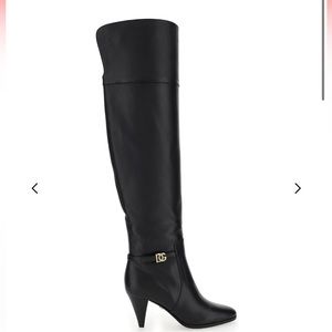 Dolce & Gabbana DG over-the-knee boots